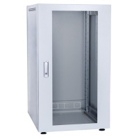 Напольный шкаф 24U 600*600 дверь стекло LT 24-0606-g