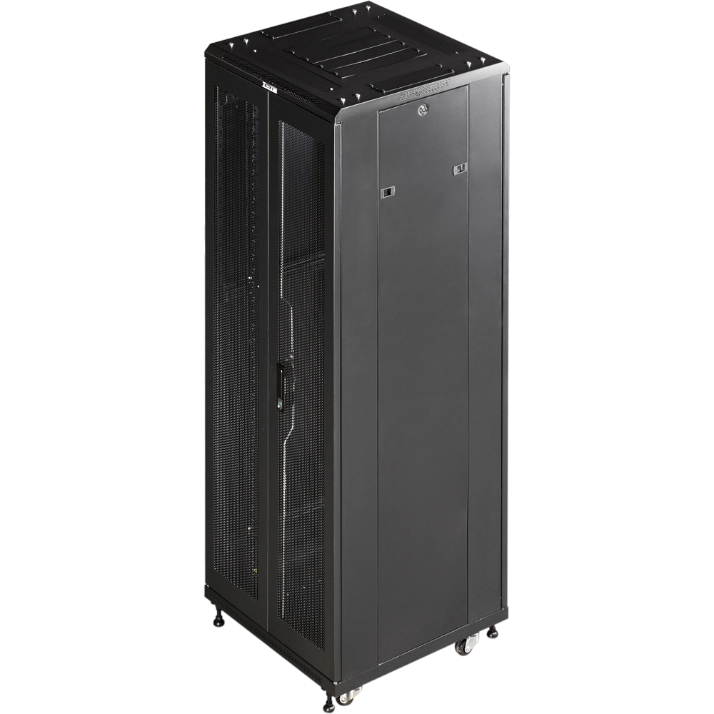 Шкаф серверный 19" Business Advanced, 22U 600x600, без дверей, с боковыми стенками, черный__