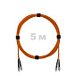 Патч-корд оптический армированный бронированный FC/UPC-FC/UPC MM (OM2) Duplex 3.0mm LSZH, 5 м.