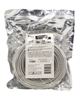 Патч-корд UTP 4 cat.5е, RG45-RG45, 25 м, литой коннектор, 3µ" серый