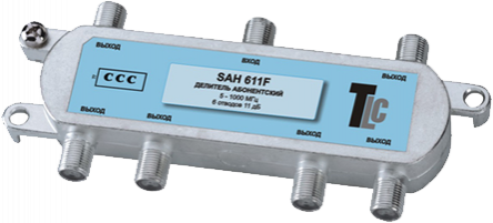 ТВ разветвитель TLC SAH611F на 6 выходов