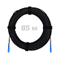 Патч-корд оптический FTTH комбинированный, диэлектрик FRP, G.657 LSZH 2SC/UPC, черный 85 м