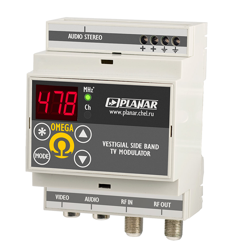 Модулятор телевизионный аналоговый ПЛАНАР Omega