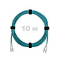 Патч-корд оптический LC/UPC-LC/UPC, MM (OM3), 3mm, duplex, LSZH, 10 м