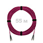 Патч-корд оптический FC/UPC-FC/UPC MM (OM4) 3mm duplex LSZH,  55 м.
