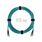 Патч-корд оптический FC/UPC-FC/UPC MM (OM3) 2mm duplex LSZH,  15 м.