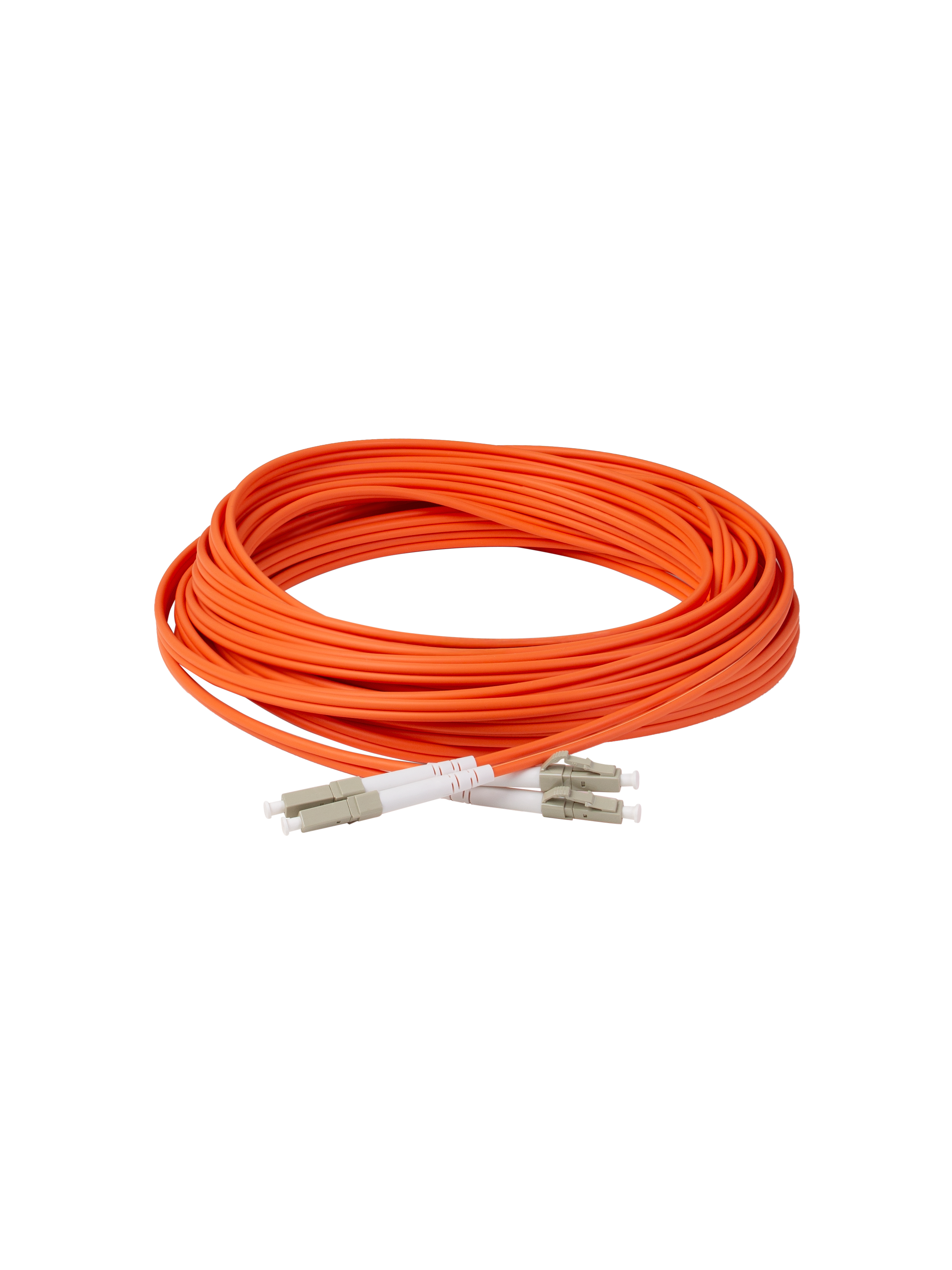 Патч-корд оптический LC/UPC-LC/UPC, MM (OM2) 3mm, duplex, LSZH, 10 м