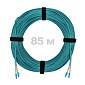 Патч-корд оптический LC/UPC-LC/UPC MM (OM3) 3mm duplex LSZH,  85 м.