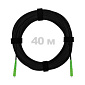 Патч-корд оптический FTTH, диэлектрик FRP, G.657, LSZH, 2x SC/APC, черный 40 м