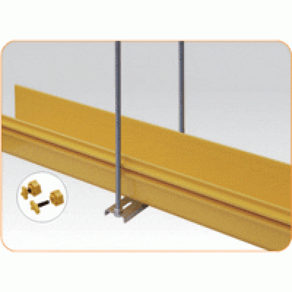 Профиль для монтажа оптического лотка 120 мм__