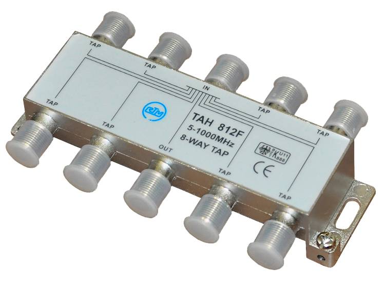 ТВ ответвитель на 8 TAH 820F RTM абонентский