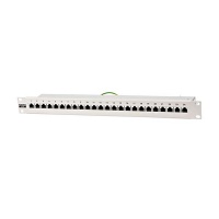 Патч-панель PP3-19-24-8P8C-C5E-SH-110D 19" 1U cat.5e 24 порта RJ45 FTP Hyperline