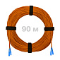 Патч-корд оптический SC/UPC-SC/UPC MM (OM2) 2mm duplex LSZH,  90 м.