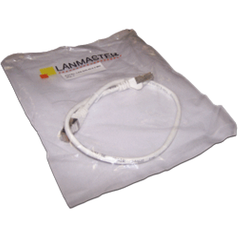 Патч-корд LANMASTER FTP кат.5Е, с заливными колпачками, 1.5 м, белый__