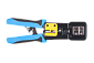 HT-268ER Обжимной инструмент для заделки сквозных разъемов RJ-45/RJ-12