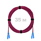 Патч-корд оптический SC/UPC-SC/UPC MM (OM4) 3mm duplex LSZH,  35 м.