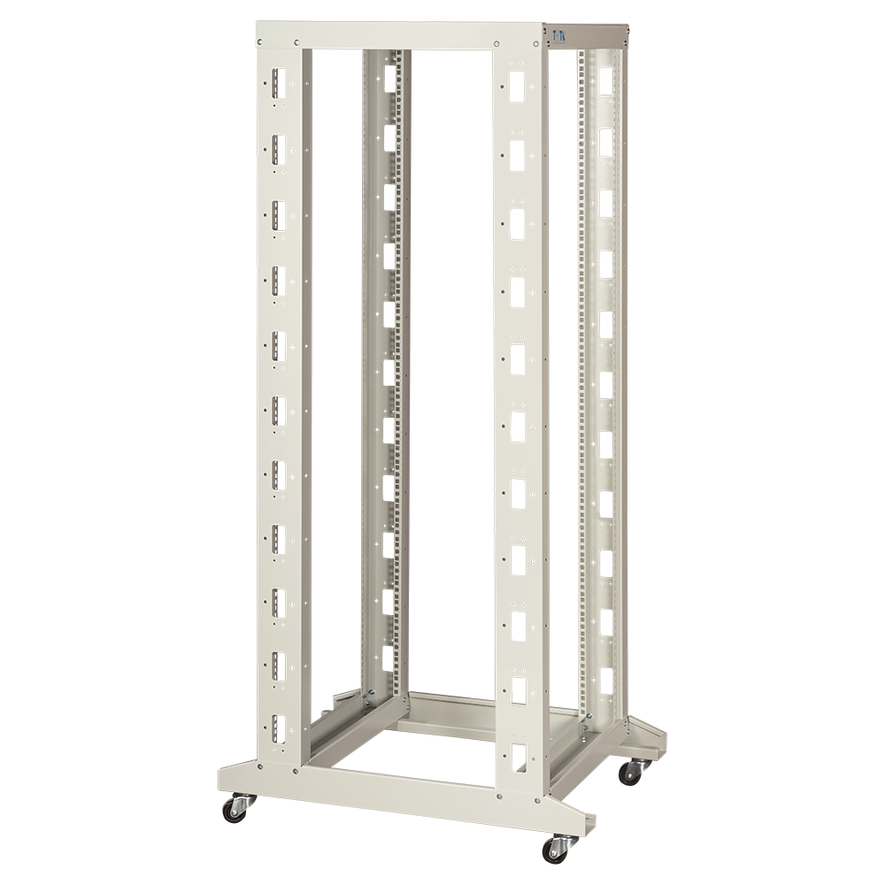 Стойка двухрамная 38U, 600x600, серая