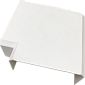 Плоский угол для короба 120х50 мм, белый