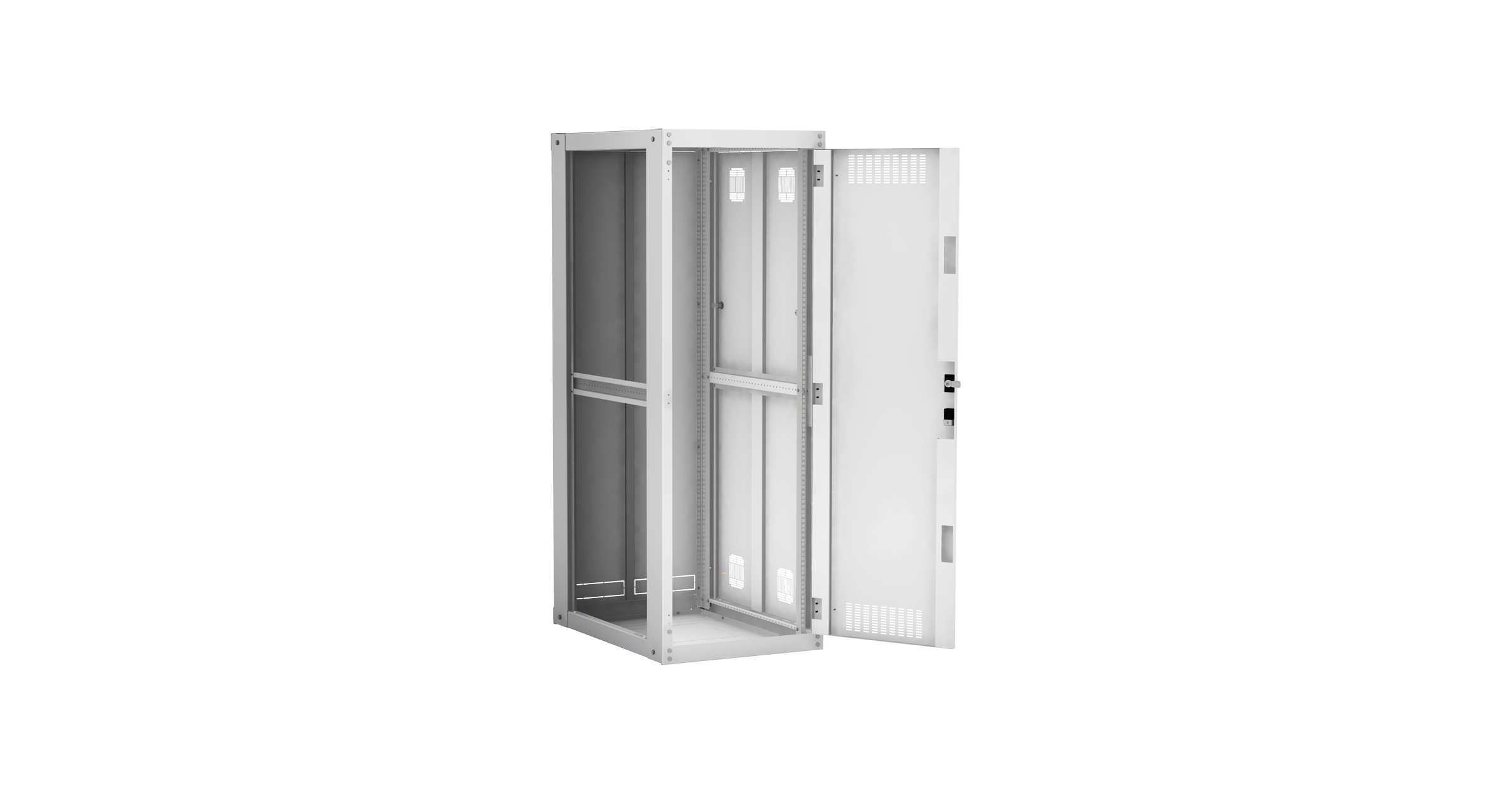 Напольный шкаф, 19", 33U, металл, 600х800, серый__