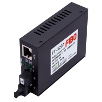 Медиа-конвертер WDM ВОЛС, Fast Ethernet, одноволоконный, в корпусе
