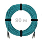 Патч-корд оптический FC/UPC-FC/UPC MM (OM3) 2mm duplex LSZH,  90 м.