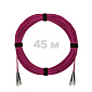Патч-корд оптический FC/UPC-FC/UPC MM (OM4) 2mm duplex LSZH,  45 м.