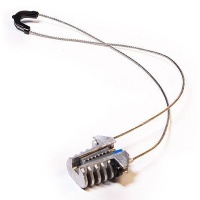 Зажим натяжной клиновой для 8-образного кабеля PA-07-520