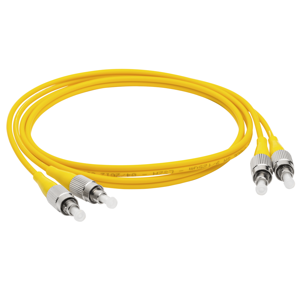 Патч-корд оптический LANMASTER, LSZH, симплексный, FC/UPC-FC/UPC, SM OS2, 5.0 м__