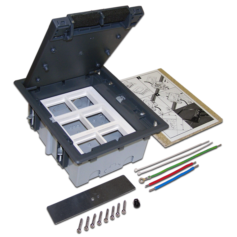 Лючок в пол на 6 модулей Mosaic 45x45__