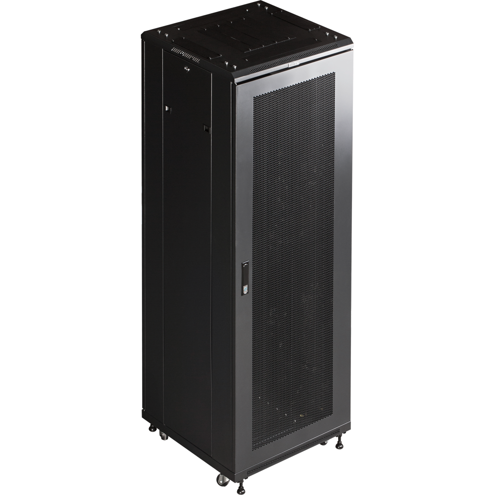 Шкаф серверный 19" Business Advanced, 22U 600x600, без дверей, с боковыми стенками, черный__