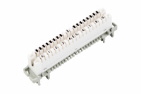 Плинт LSA Profil размыкаемый, ABS, 10 пар, металлические контакты, универсальный, нумерация (0-9) TWIST