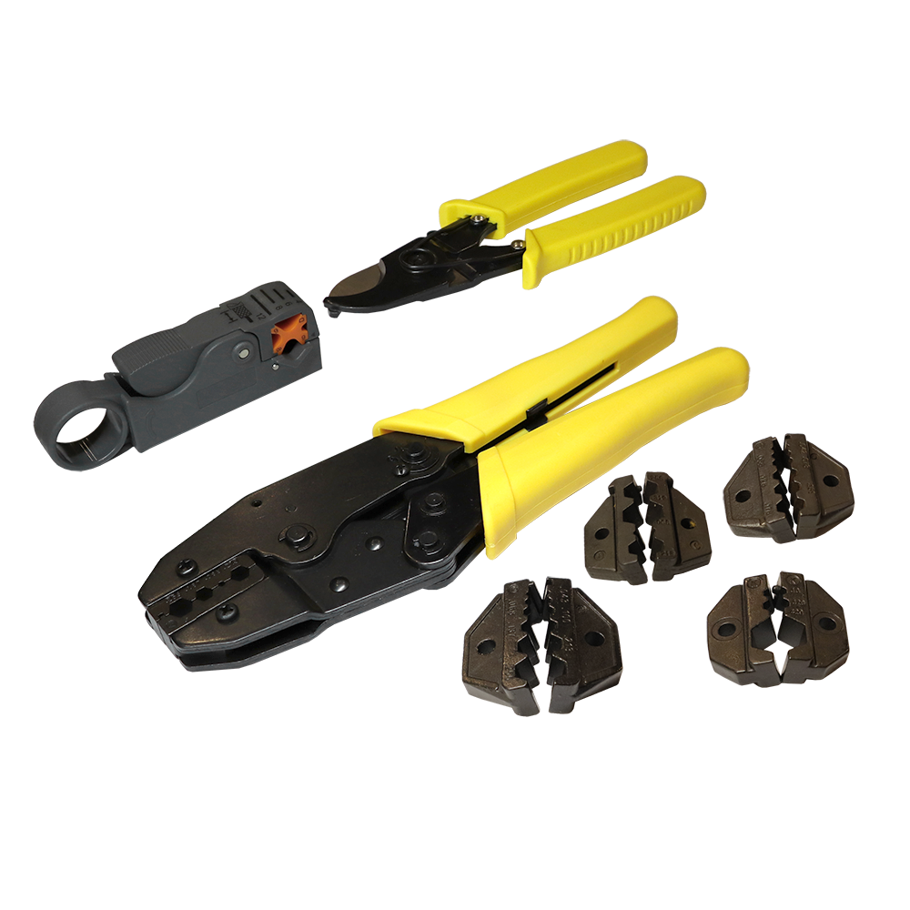 Набор инструментов для работы с коаксиальным кабелем__