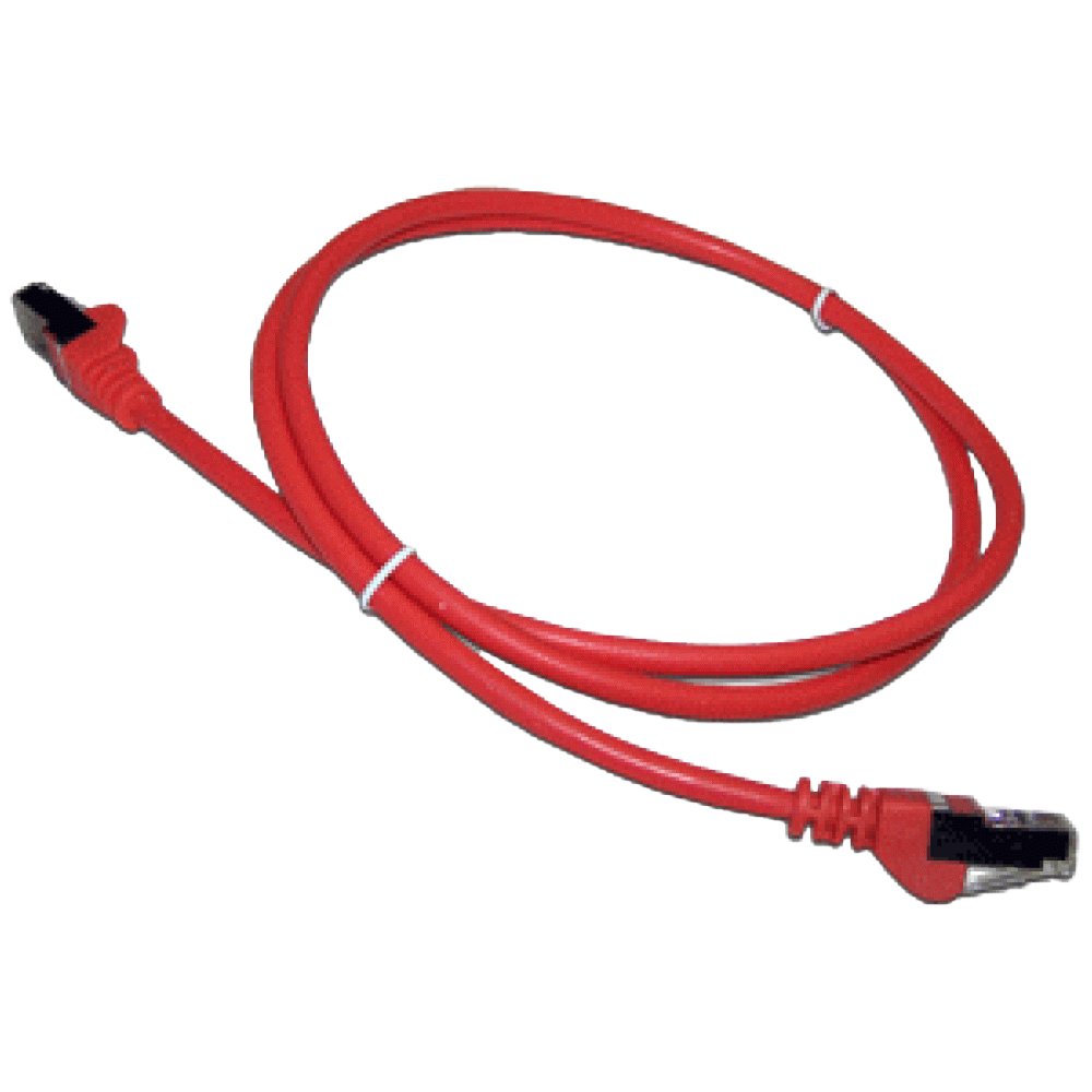 Патч-корд LANMASTER LSZH FTP кат.5Е, с заливными колпачками, 0.5 м, оранжевый