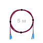 Патч-корд оптический SC/UPC-SC/UPC MM (OM4) 3mm duplex LSZH,  5 м.
