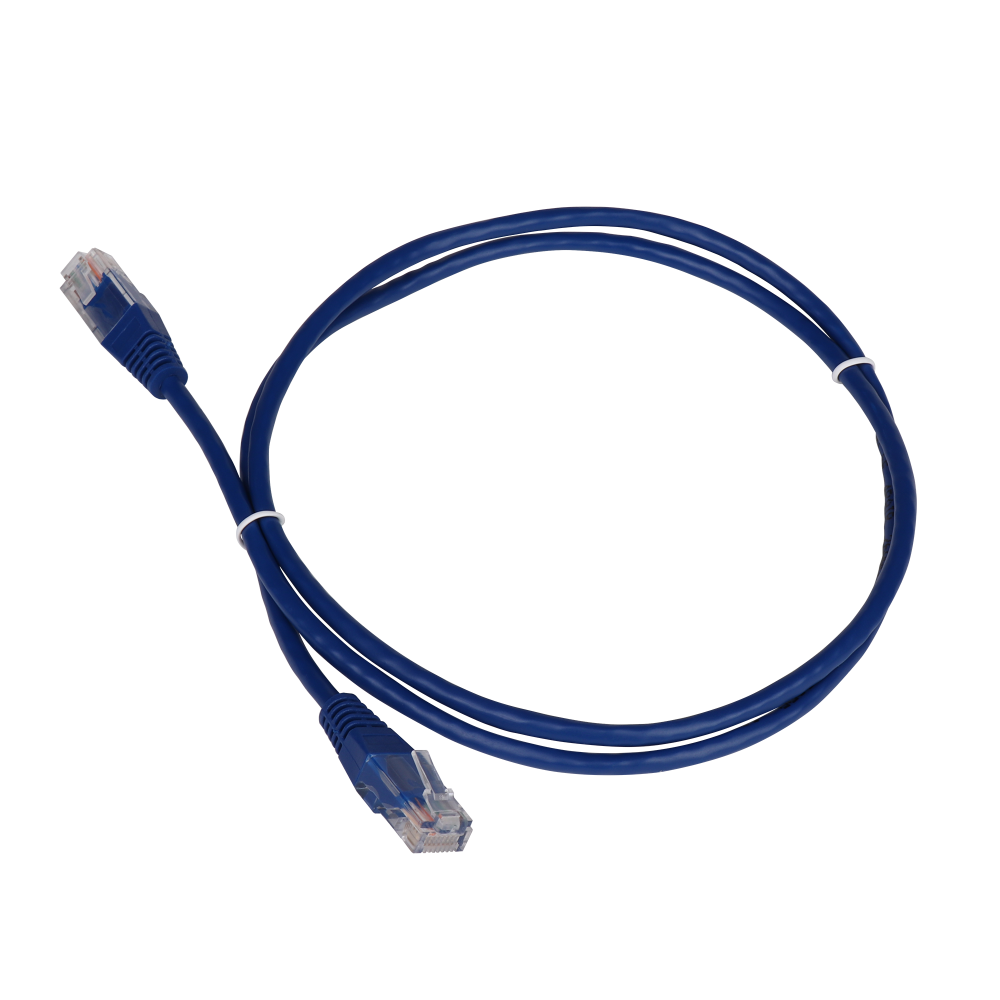 Патч-корд TWT UTP кат.5e, с заливными колпачками, 20.0 м, белый__