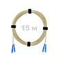 Патч-корд оптический SC/UPC-SC/UPC SM (G652D) 2mm DX LSZH 15 м