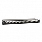Патч-панель PP3-19-24-8P8C-C6-SH-110D 19" 1U cat.6 24 порта RJ45 FTP Hyperline