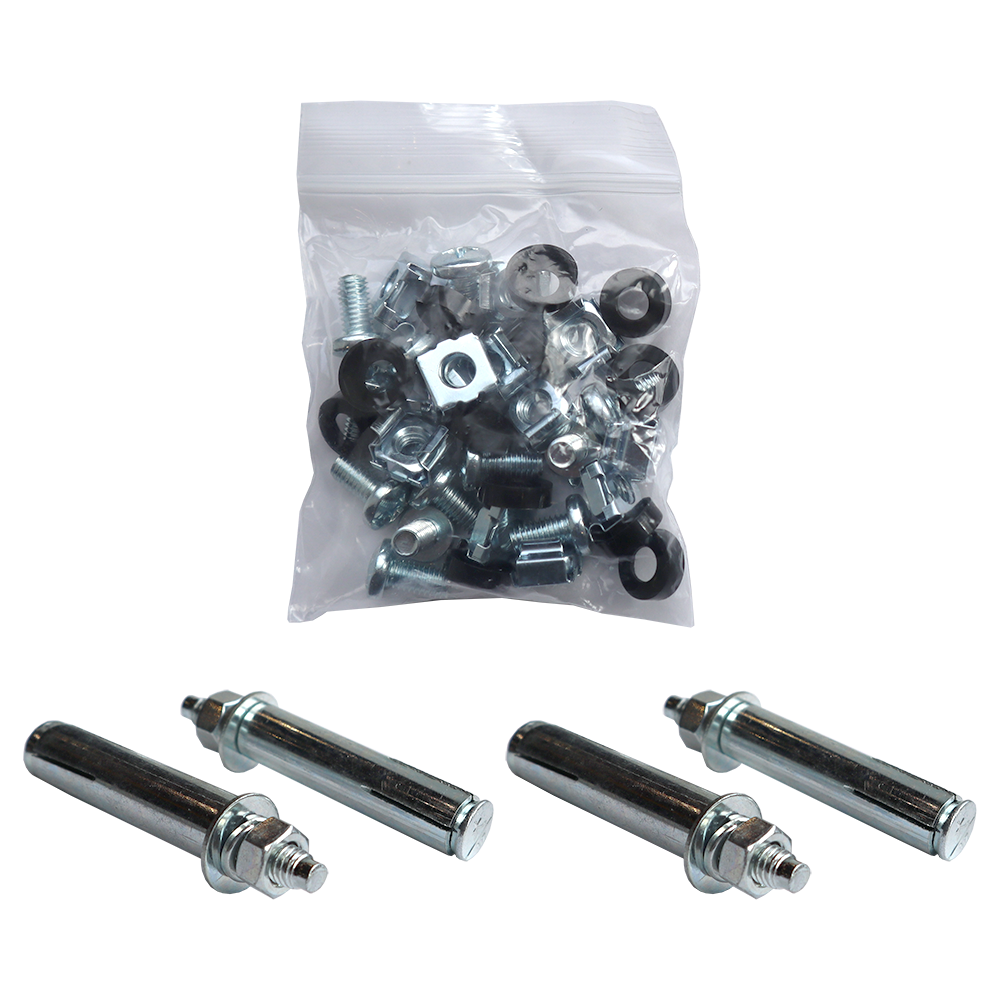 Шкаф настенный 10", 12U 312x300, стеклянная дверь, серый, установочный размер 236 мм__