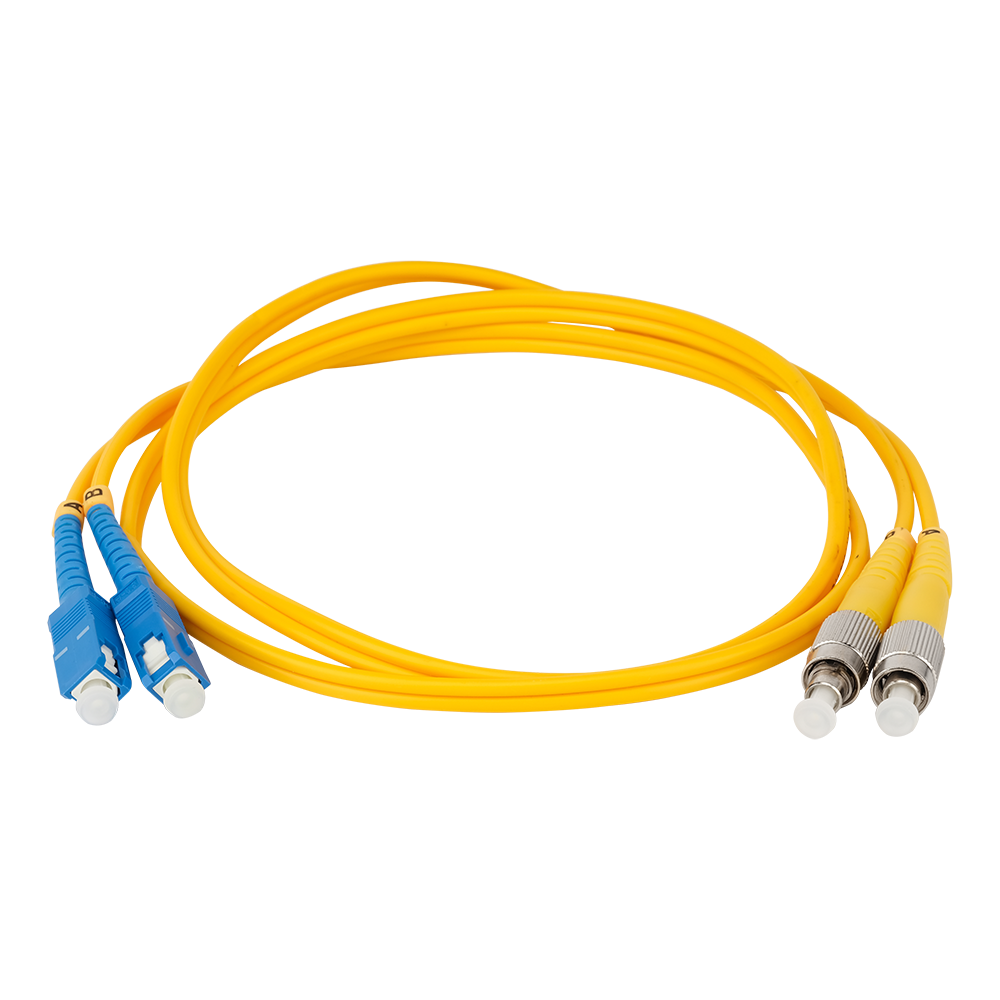 Патч-корд оптический TWT, PVC, симплексный, SC/UPC-FC/UPC, SM OS2, 2.0 м__