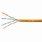 Кабель витая пара кат. 5е SkyNet Premium UTPнг-LSZH 4х2х0.51 Cu, внутренний, оранжевый, сертификатПБ