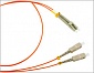 Патч-корд оптический TWT, дуплексный, LC/UPC-SC/UPC, SM, 0.5 м