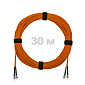 Патч-корд оптический армированный бронированный ST/PC-ST/PC MM (OM2) Duplex 2.0mm LSZH, 30 м.