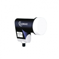 Спутниковый конвертор Lumax LU-40SCIR 0,2 дБ, 11,7-12,75 ГГц, круговая поляризация, с облучателем, 1 выход, HD ready