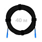 Патч-корд оптический FTTH, диэлектрик FRP, G.657, LSZH, 2x SC/UPC, черный 40 м