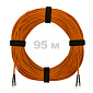 Патч-корд оптический ST/PC-ST/PC MM (OM2) 3mm duplex LSZH,  95 м.