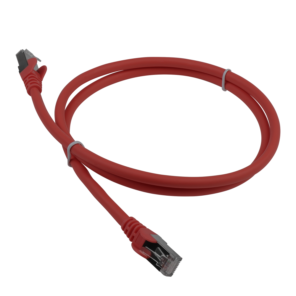 Патч-корд LANMASTER LSZH FTP кат.6A, 10 м, зеленый__