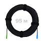 ПКО FTTH 2 проволоки с ВСЭ, проволока, 657 LSZH SC/APC-SC/UPC, черный 95 м