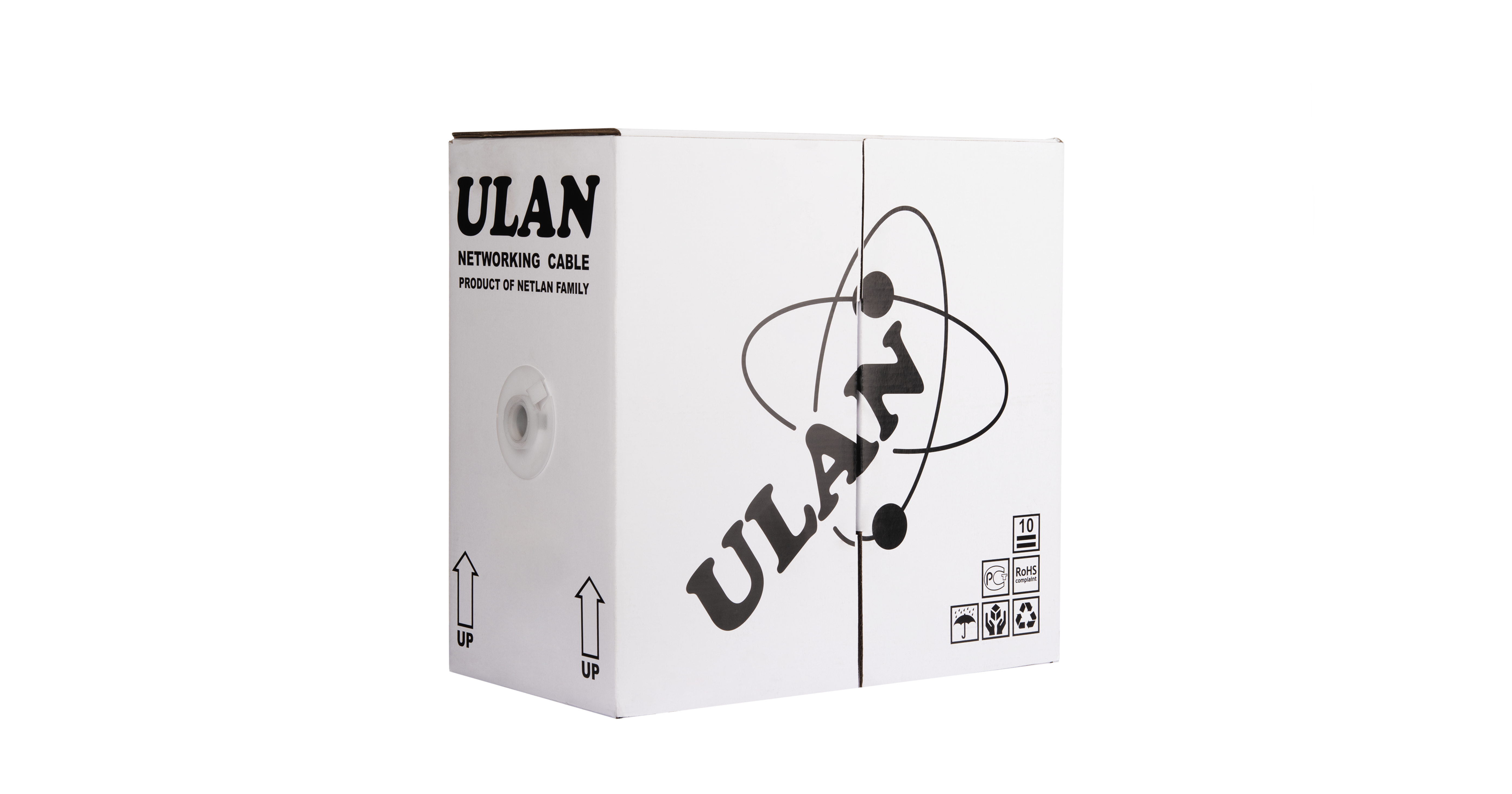 Кабель U/UTP 4 пары, Кат.5e, медный, внутренний, PVC, 305м__