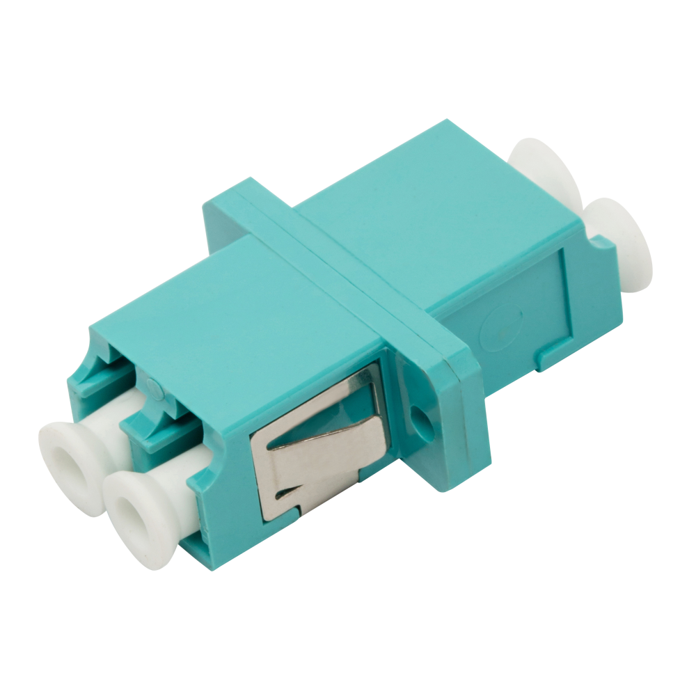 Адаптер оптический LANMASTER LC, OM3 корпус SC, дуплексный__