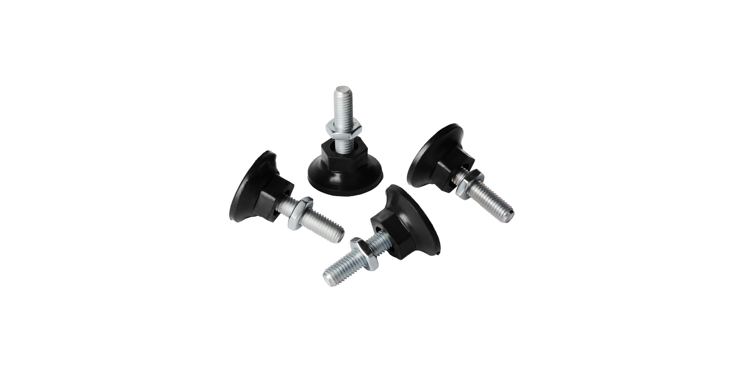 Опоры регулируемые для напольных шкафов EC-FZ, без поворотной основы.